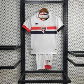 "Camisa São Paulo Home 24/25 - Torcedor Infantil Branca New Balance - Netmantos"