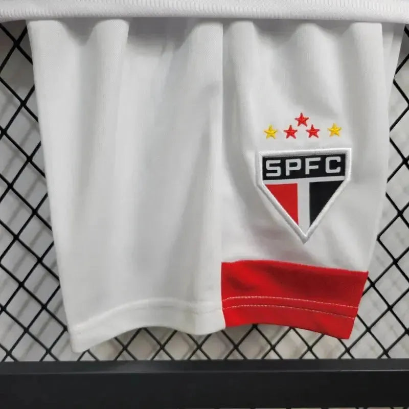 "Camisa São Paulo Home 24/25 - Torcedor Infantil Branca New Balance - Netmantos"