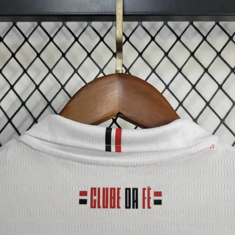 "Camisa São Paulo Home 24/25 - Torcedor Infantil Branca New Balance - Netmantos"