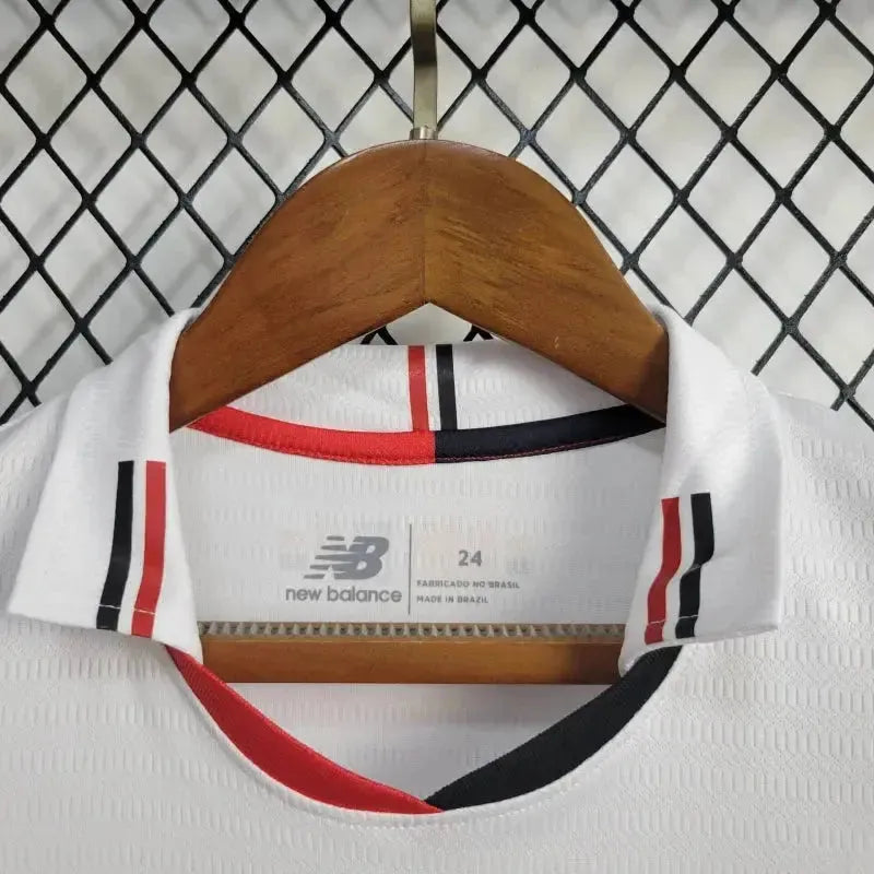 "Camisa São Paulo Home 24/25 - Torcedor Infantil Branca New Balance - Netmantos"