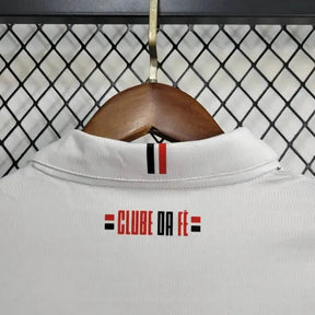 "Camisa São Paulo Home 24/25 - Torcedor Feminina New Balance Branca + Patch Copa do Brasil - Netmantos"