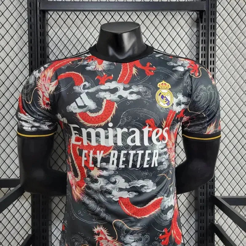 "Camisa Real Madrid Edição Especial 24/25 - Jogador Masculina Dragão - Netmantos"