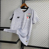 "Camisa São Paulo Treino 24/25 - Torcedor Masculina New Balance Cinza - Netmantos"