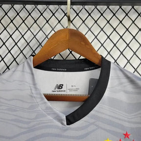 "Camisa São Paulo Treino 24/25 - Torcedor Masculina New Balance Cinza - Netmantos"