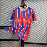 "Camisa Bahia Edição Aniversário 24/25 - Torcedor Masculina Vermelha e Azul Oito-Oito - Netmantos"
