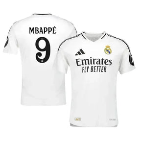 "Camisa Real Madrid Home 24/25 - Torcedor Masculina Branca + Todos os Patches - Netmantos"