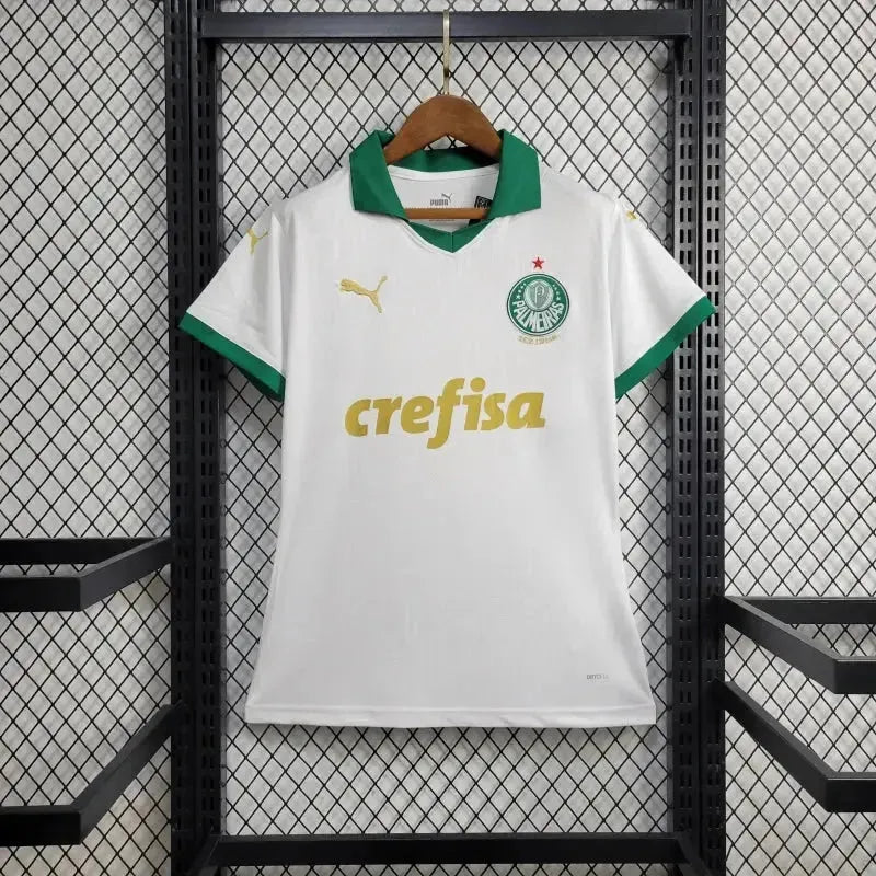 "Camisa Palmeiras Away 24/25 - Torcedor Feminina Branca - Netmantos"