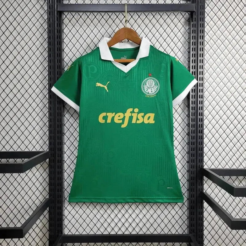 "Camisa Palmeiras Home 24/25 - Torcedor Feminina Verde - Netmantos"