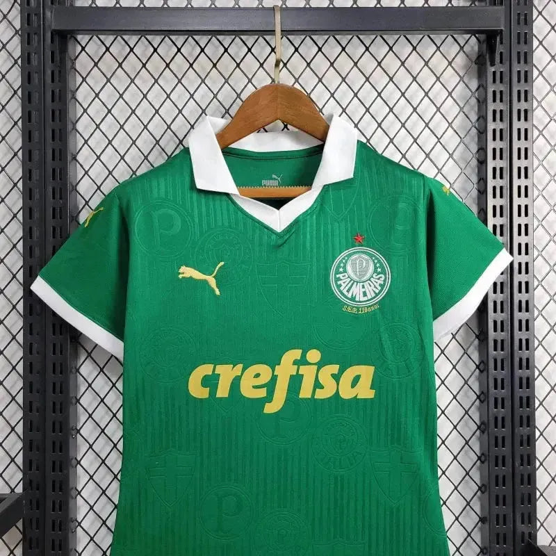 "Camisa Palmeiras Home 24/25 - Torcedor Feminina Verde - Netmantos"