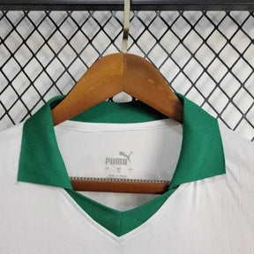 "Camisa Palmeiras Away 24/25 - Torcedor Masculina Branca + Patch Brasileirão e Avanti + Patrocínios - Netmantos"