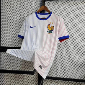"Camisa França Away 24/25 - Torcedor Masculina Branca - Netmantos"