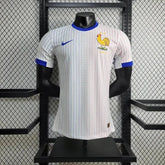 "Camisa França Away 24/25 - Jogador Masculina Branca - Netmantos"