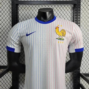 "Camisa França Away 24/25 - Jogador Masculina Branca - Netmantos"