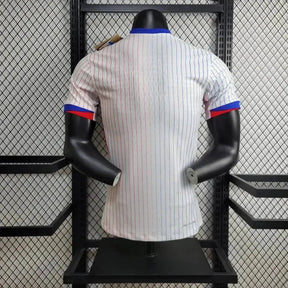 "Camisa França Away 24/25 - Jogador Masculina Branca - Netmantos"