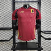"Camisa Bélgica Home 24/25 - Jogador Masculina Vermelha - Netmantos"