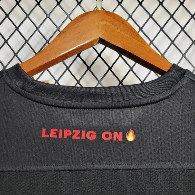 "Camisa RB Leipzig 24/25 - Torcedor Masculina Preta - Netmantos"