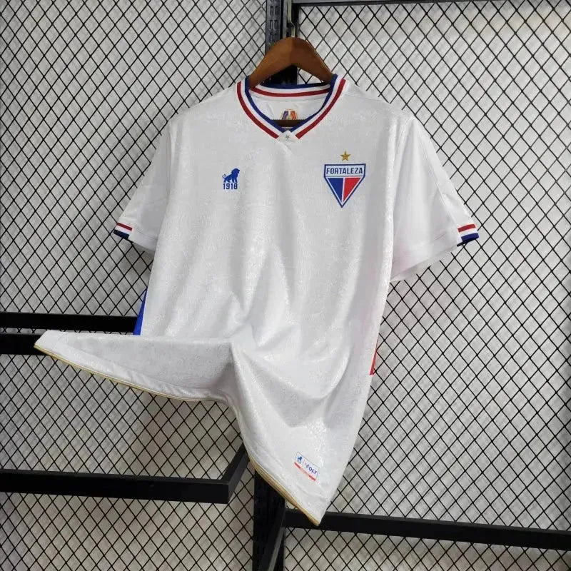 "Camisa Fortaleza Away 24/25 - Torcedor Masculina Branca - Netmantos"