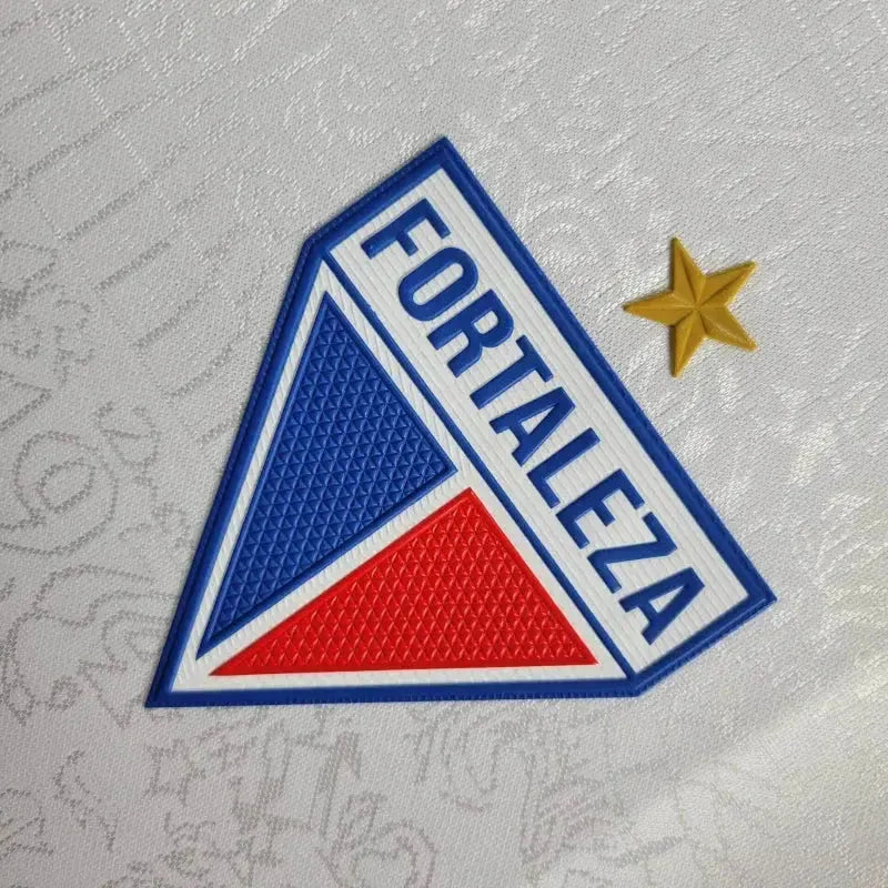 "Camisa Fortaleza Away 24/25 - Torcedor Masculina Branca - Netmantos"