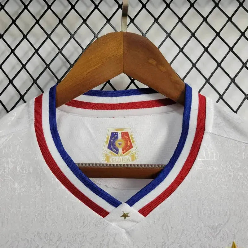 "Camisa Fortaleza Away 24/25 - Torcedor Masculina Branca - Netmantos"
