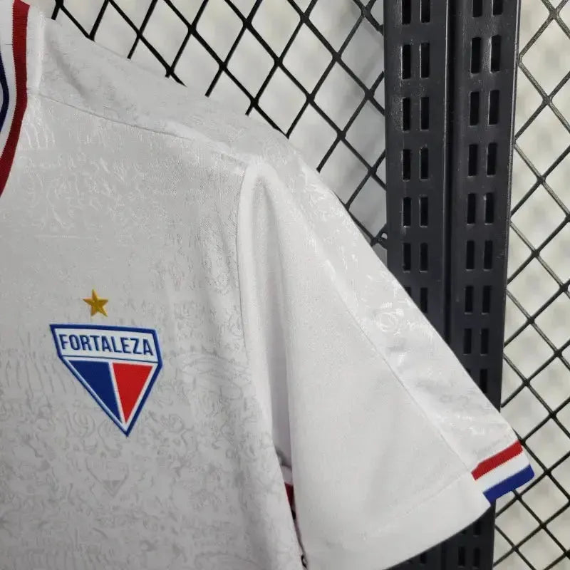 "Camisa Fortaleza Away 24/25 - Torcedor Masculina Branca - Netmantos"