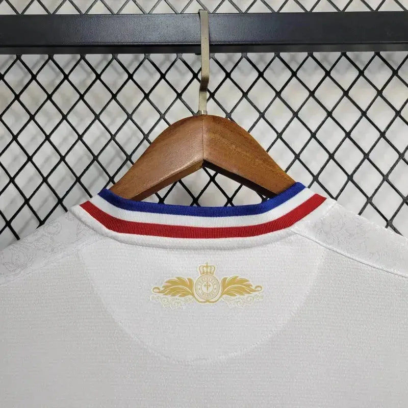 "Camisa Fortaleza Away 24/25 - Torcedor Masculina Branca - Netmantos"