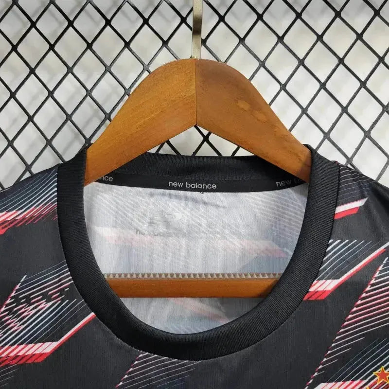 "Camisa São Paulo Treino 24/25 - Torcedor Masculina Preta - Netmantos"