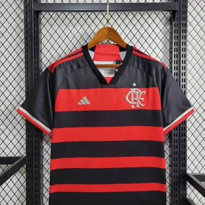 "Camisa Flamengo Home 24/25 - Torcedor Masculina + Patch Two Nations, One Passion - Netmantos"