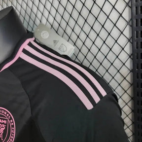 "Camisa Inter Miami Away 24/25 - Jogador Masculina Preta - Netmantos"