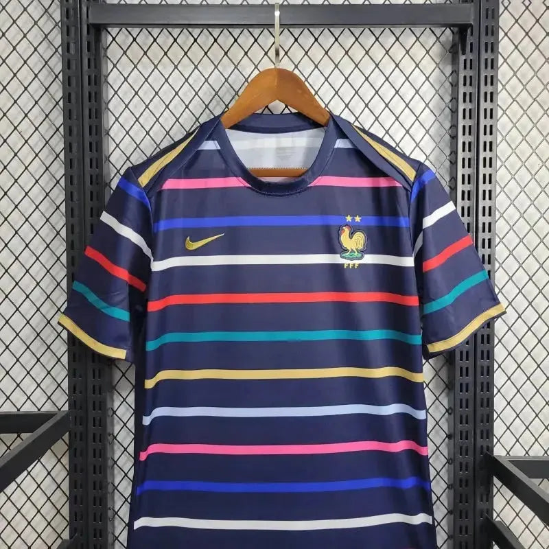"Camisa França Treino 24/25 - Torcedor Masculina Azul - Netmantos"