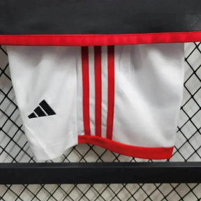 "Camisa Flamengo Home 24/25 - Torcedor Infantil Vermelha e Preta - Netmantos"