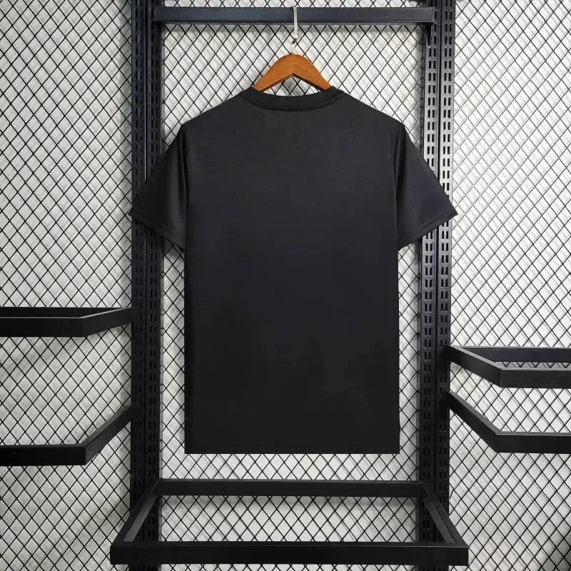 "Camisa Barcelona BALMAIN 24/25 - Torcedor Masculina Refletiva Preta - Netmantos"