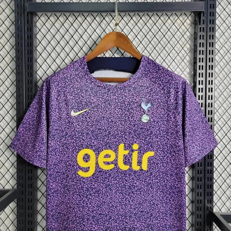 "Camisa Tottenham Treino 23/24 - Torcedor Masculina Roxa - Netmantos"