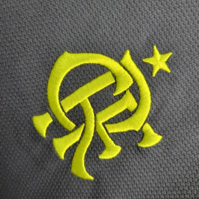 "Camisa Flamengo Retrô 2019/20 - Torcedor Masculina Cinza e Verde - Netmantos"