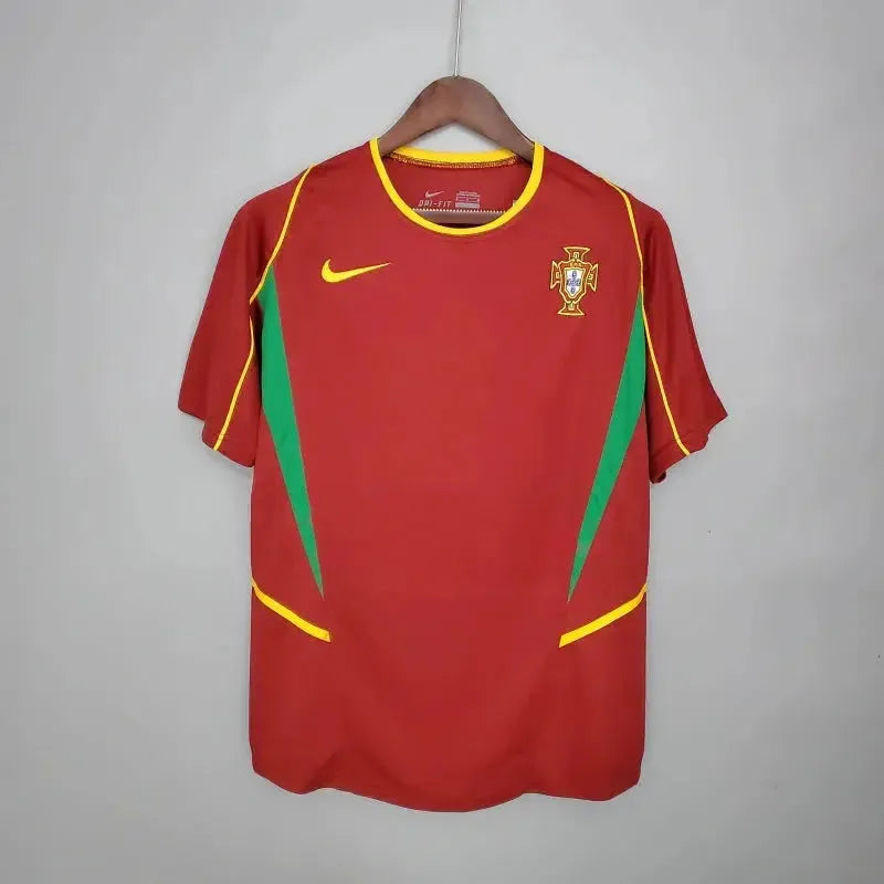 "Camisa Portugal Home Retrô 2002 - Torcedor Masculina - Netmantos"