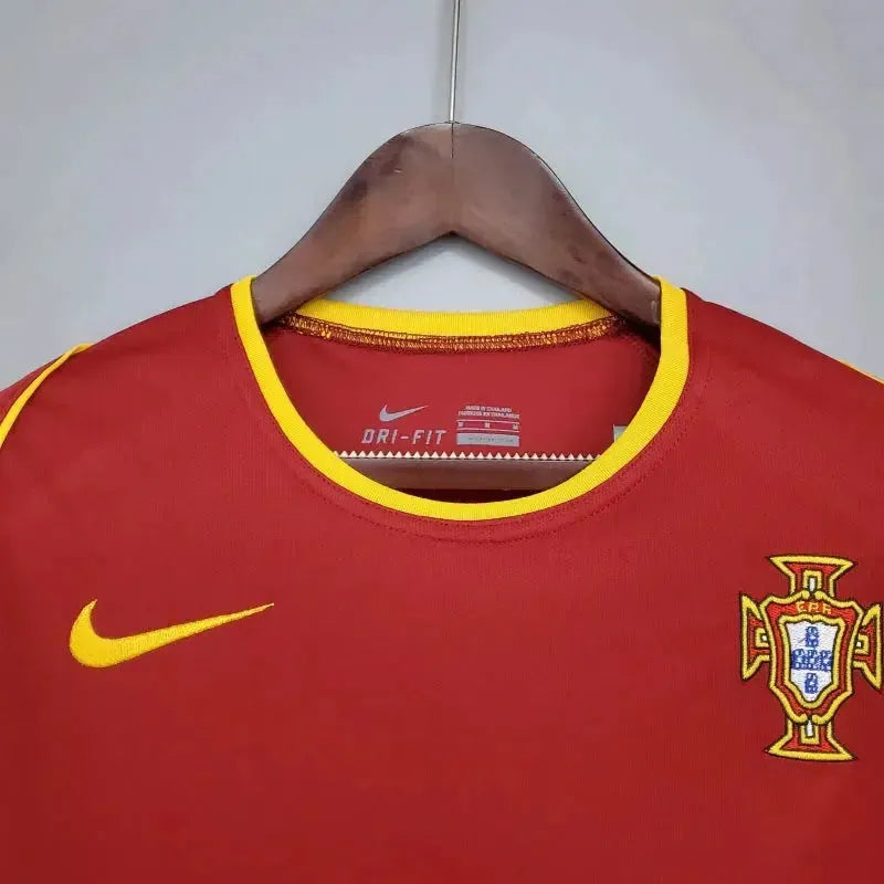 "Camisa Portugal Home Retrô 2002 - Torcedor Masculina - Netmantos"