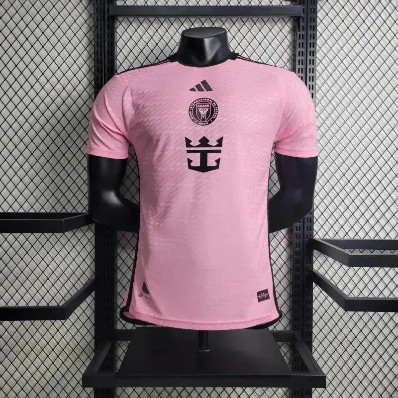 "Camisa Inter Miami Home 24/25 - Jogador Masculina Rosa - Netmantos"