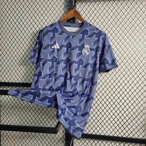 "Camisa Real Madrid Treino 24/25 - Torcedor Masculina Roxa - Netmantos"