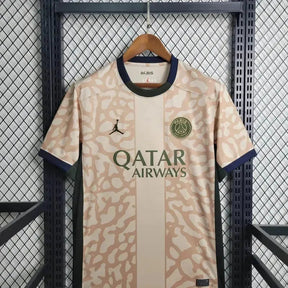 "Camisa PSG Away 4 23/24 - Torcedor Masculina Bege - Netmantos"