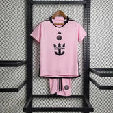 "Camisa Inter Miami Home 24/25 - Torcedor Infantil Rosa - Netmantos"