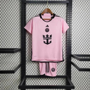 "Camisa Inter Miami Home 24/25 - Torcedor Infantil Rosa - Netmantos"