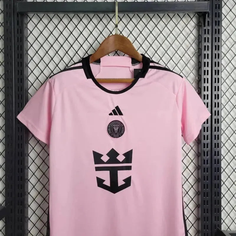 "Camisa Inter Miami Home 24/25 - Torcedor Infantil Rosa - Netmantos"