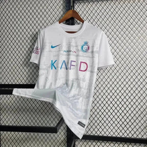 "Camisa Al-Nassr Third 23/24 - Torcedor Masculina Branca Refeltiva - Netmantos"