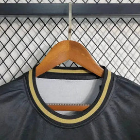 "Camisa Flamengo 23/24 - Torcedor Masculina Preta e Dourada - Netmantos"