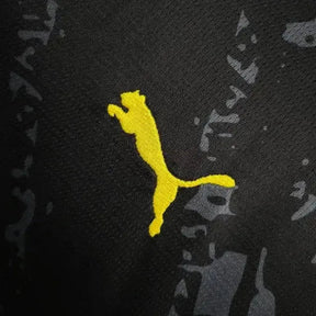"Camisa Borussia Dortmund Away 23/24 - Torcedor Masculina Preta - Netmantos"
