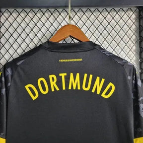 "Camisa Borussia Dortmund Away 23/24 - Torcedor Masculina Preta - Netmantos"