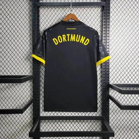"Camisa Borussia Dortmund Away 23/24 - Torcedor Masculina Preta - Netmantos"