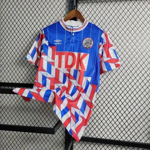 "Camisa Ajax Away Retrô 1990 - Torcedor Masculina - Netmantos"