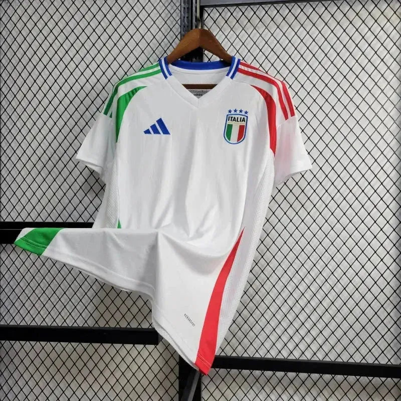 "Camisa Itália Away 24/25 - Torcedor Masculina Branca - Netmantos"