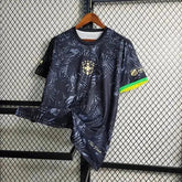 "Camisa Brasil GOAT Neymar - Torcedor Masculina Preta Comma Football - Netmantos"