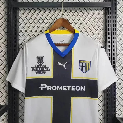 "Camisa Parma Home 23/24 - Torcedor Masculina Branca - Netmantos"